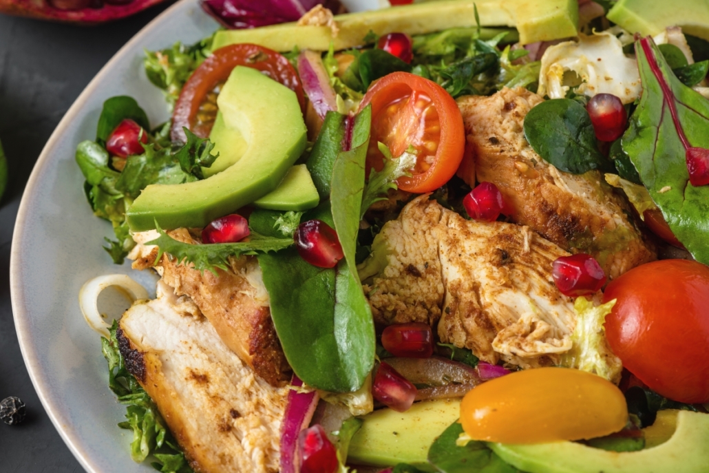 Turmeric Chicken Salad Fast Asleep